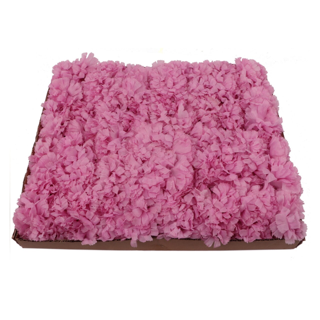 5" Violet Carnation Flower Picks - Box of 100, 3.5" Wide Lifelike Silk Blooms, Perfect for Floral Arrangements, Events & Décor - Ideal for All Seasons, Floral Home by Artificial Flowers